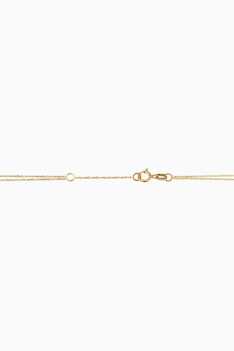 14K Yellow Gold Starry-Eyed Anklet, Alternate, color, Yellow Gold