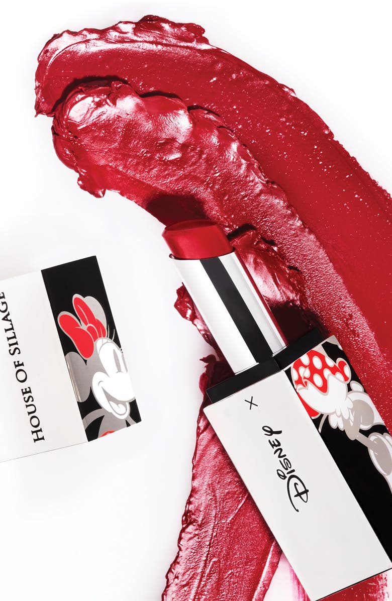 House of Sillage x Disney<sup>®</sup> Beauty - Playful Red Diamond Powder Lipstick & Refillable Case, Alternate, color, Playful Red Diamond Powder