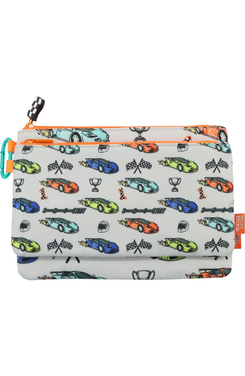 MYTAGALONGS Kids' Mini 2-Pack Organizing Pouches, Alternate, color, Grey