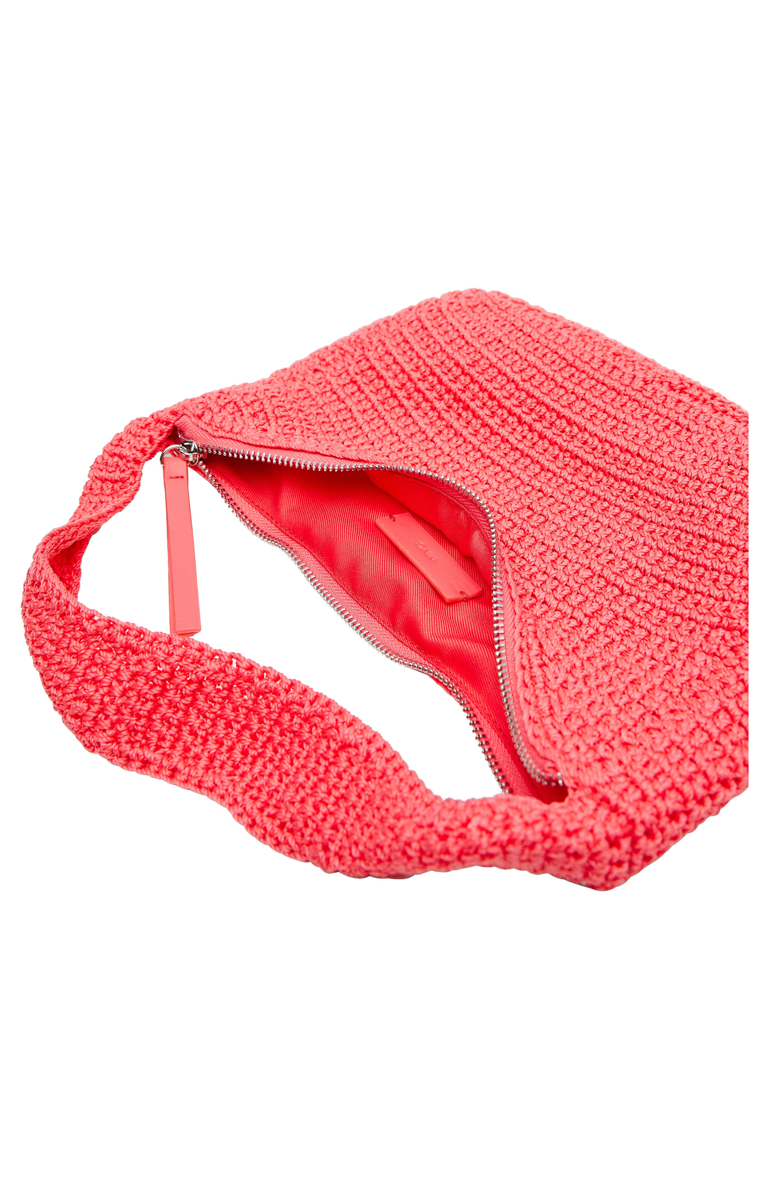 MANGO Braided Shoulder Bag, Alternate, color, 