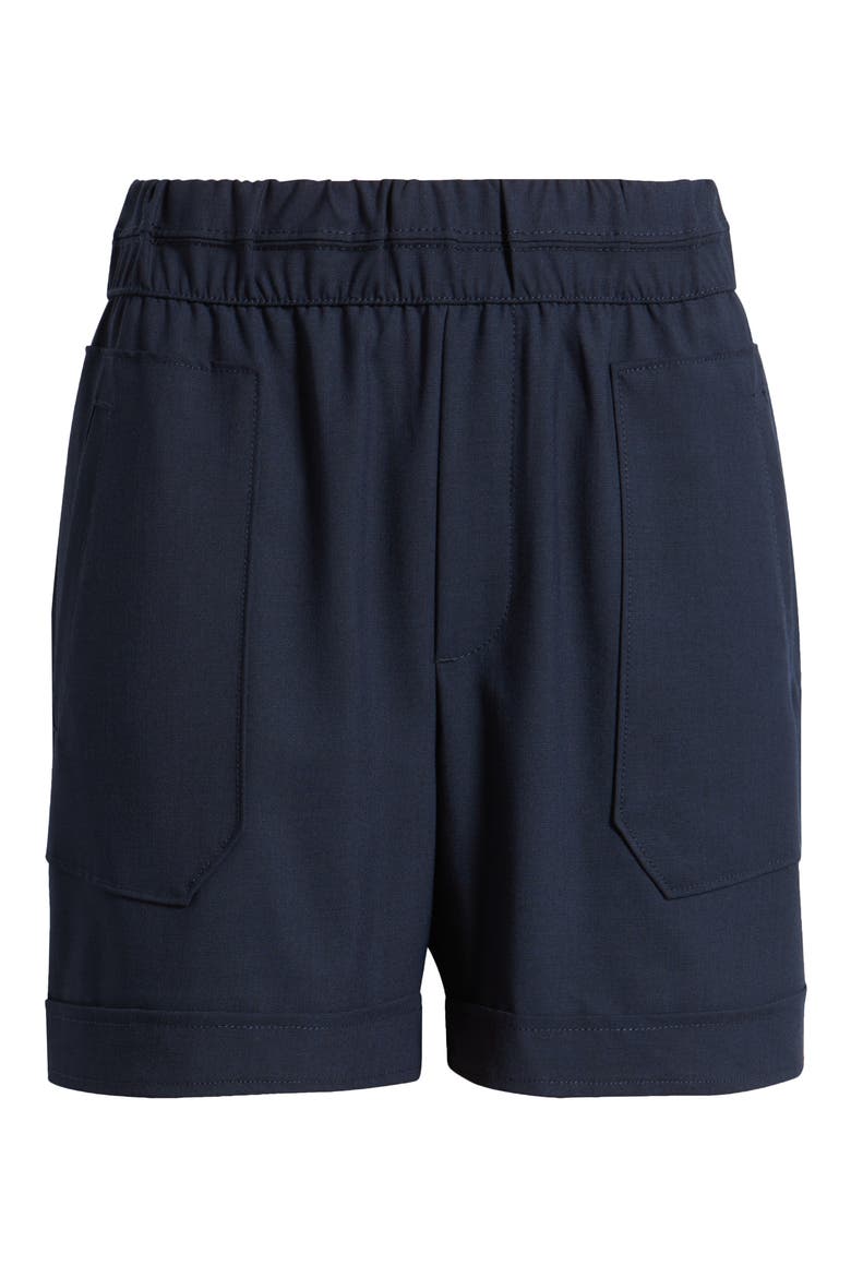 Skyrise Patch Pocket Shorts, Alternate, color, NAVY