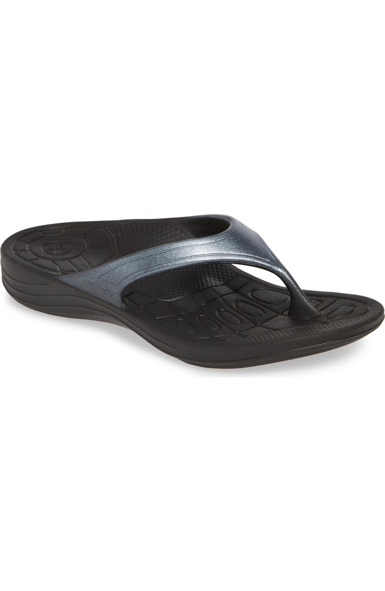 Aetrex Fiji Flip Flop, Main, color,