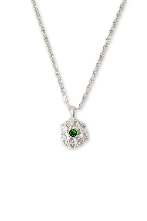 Shayla Molten Cubic Zirconia Pendant Necklace