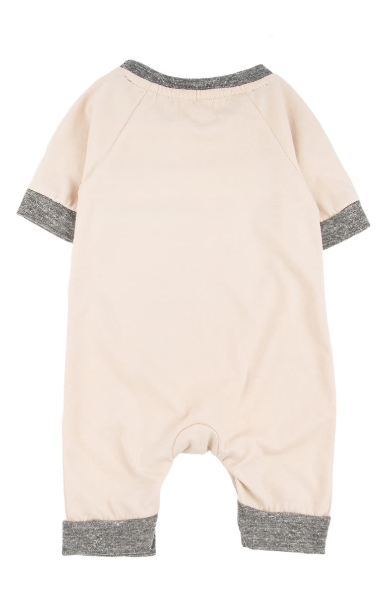 Miki Miette Henry Cowboy Cotton Graphic Romper, Alternate, color, 