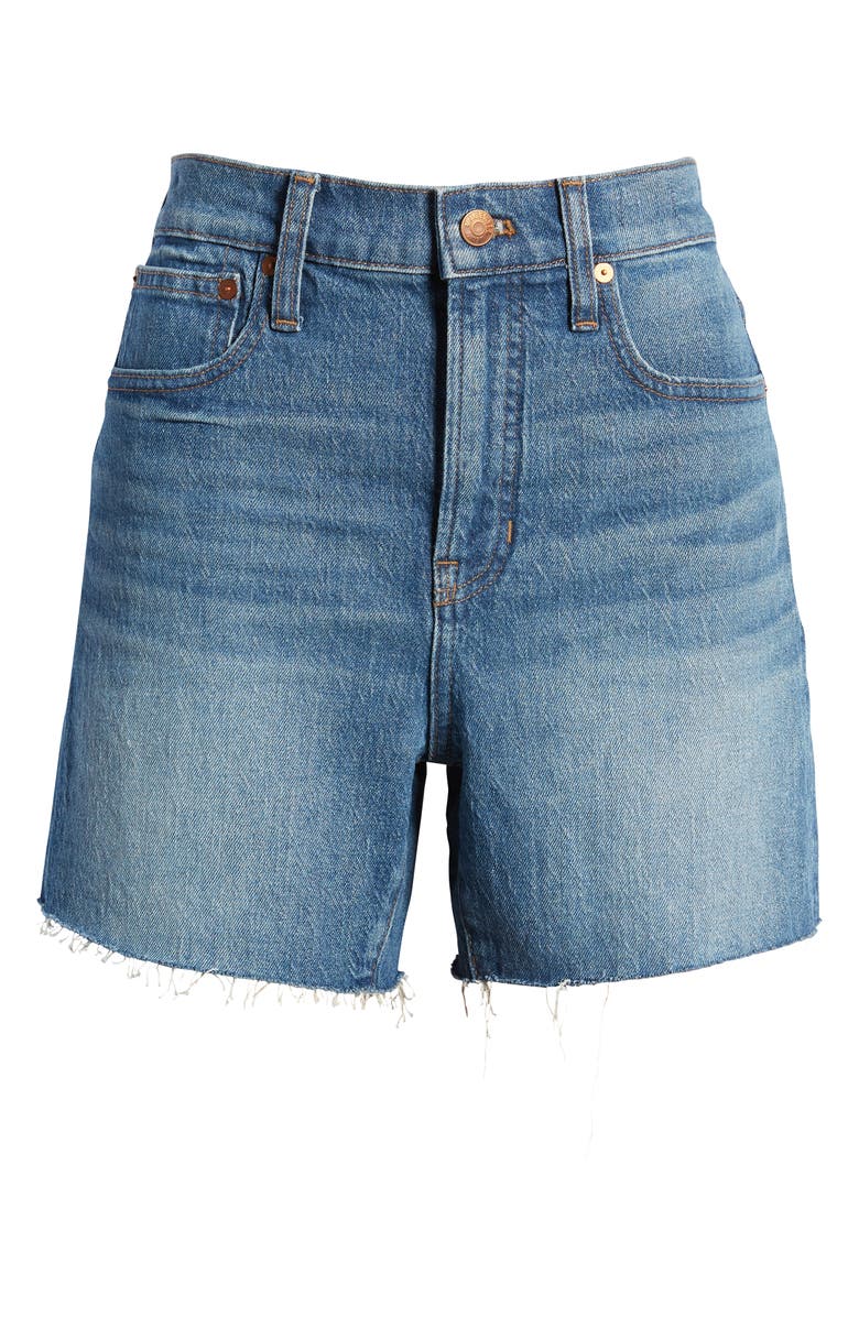 Madewell Women's The Perfect Long Jean Shorts, Alternate, color,