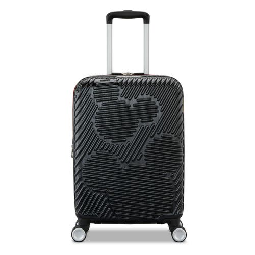 American Tourister Disney Hardside Carry-on 21-inch Luggage With Spinner Wheels In Black