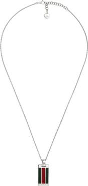 Gucci Web Pendant Necklace