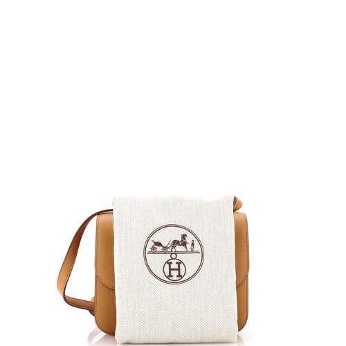 Pre-owned Hermes Hermes Constance Bag Swift 18 In Brown