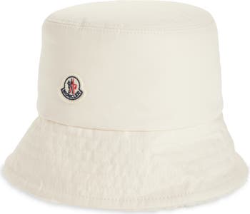【関税＆送料込み】Moncler Reversible Bucket Hat Moncler Reversible Cotton Canvas & Teddy Bucket Hat | Nordstrom