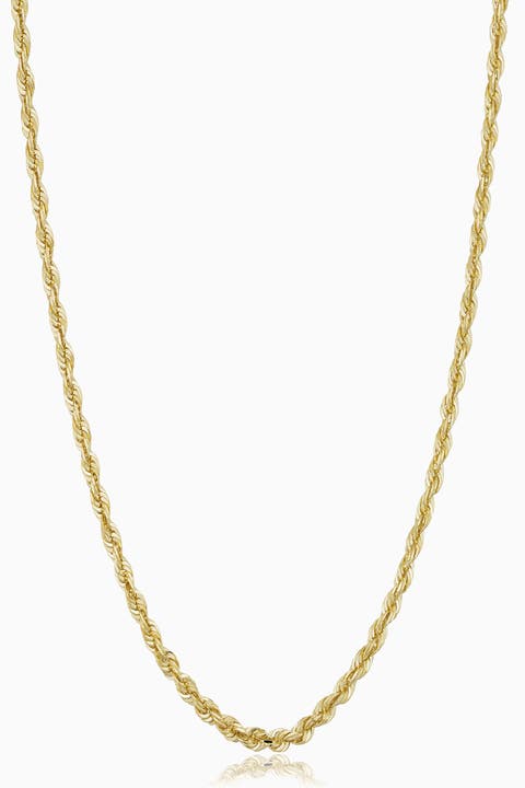 Men's Titan Rope Statement Chain in 14K Gold