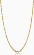 Oradina Men's Titan Rope Statement Chain in 14K Gold