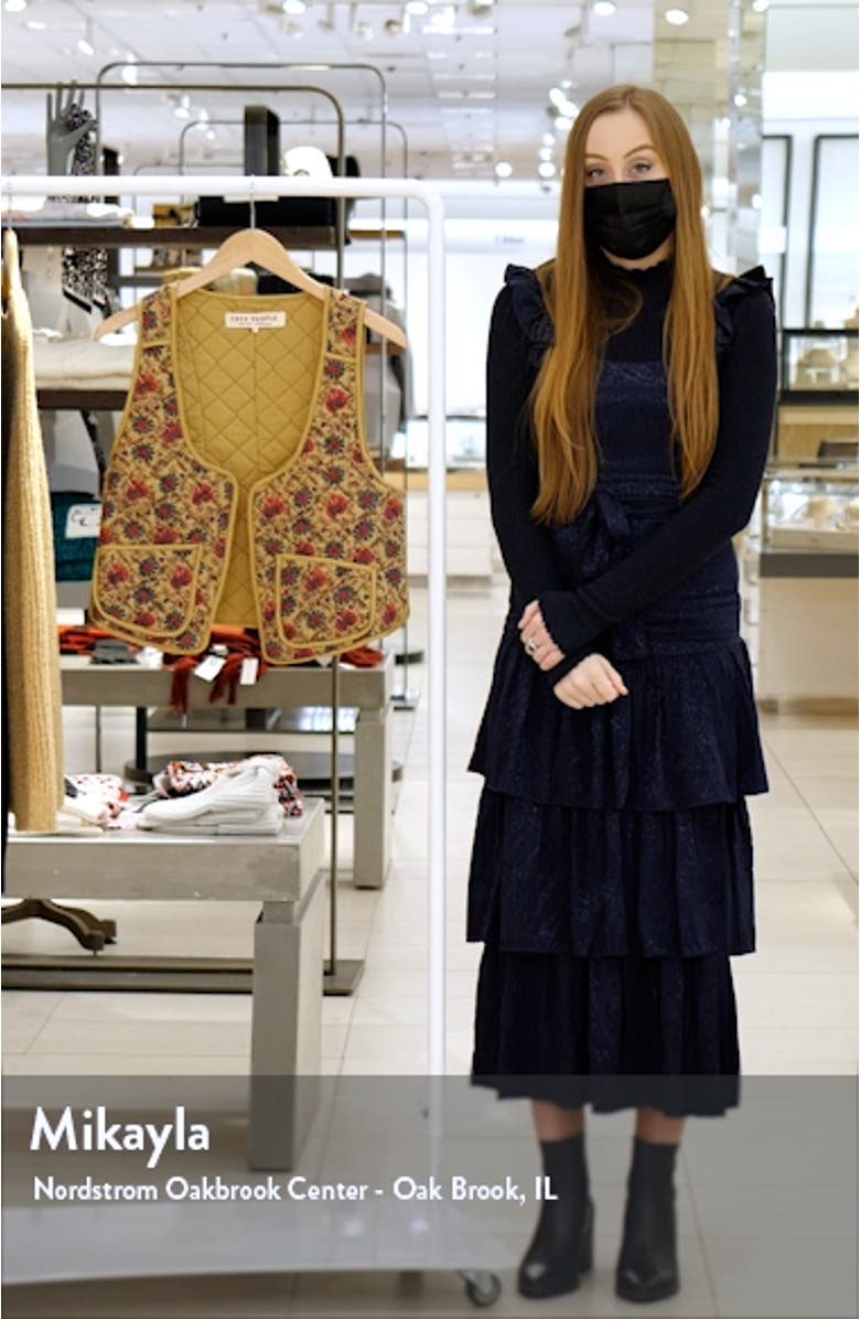 Kenzie Quilted Cotton Vest, sales video thumbnail