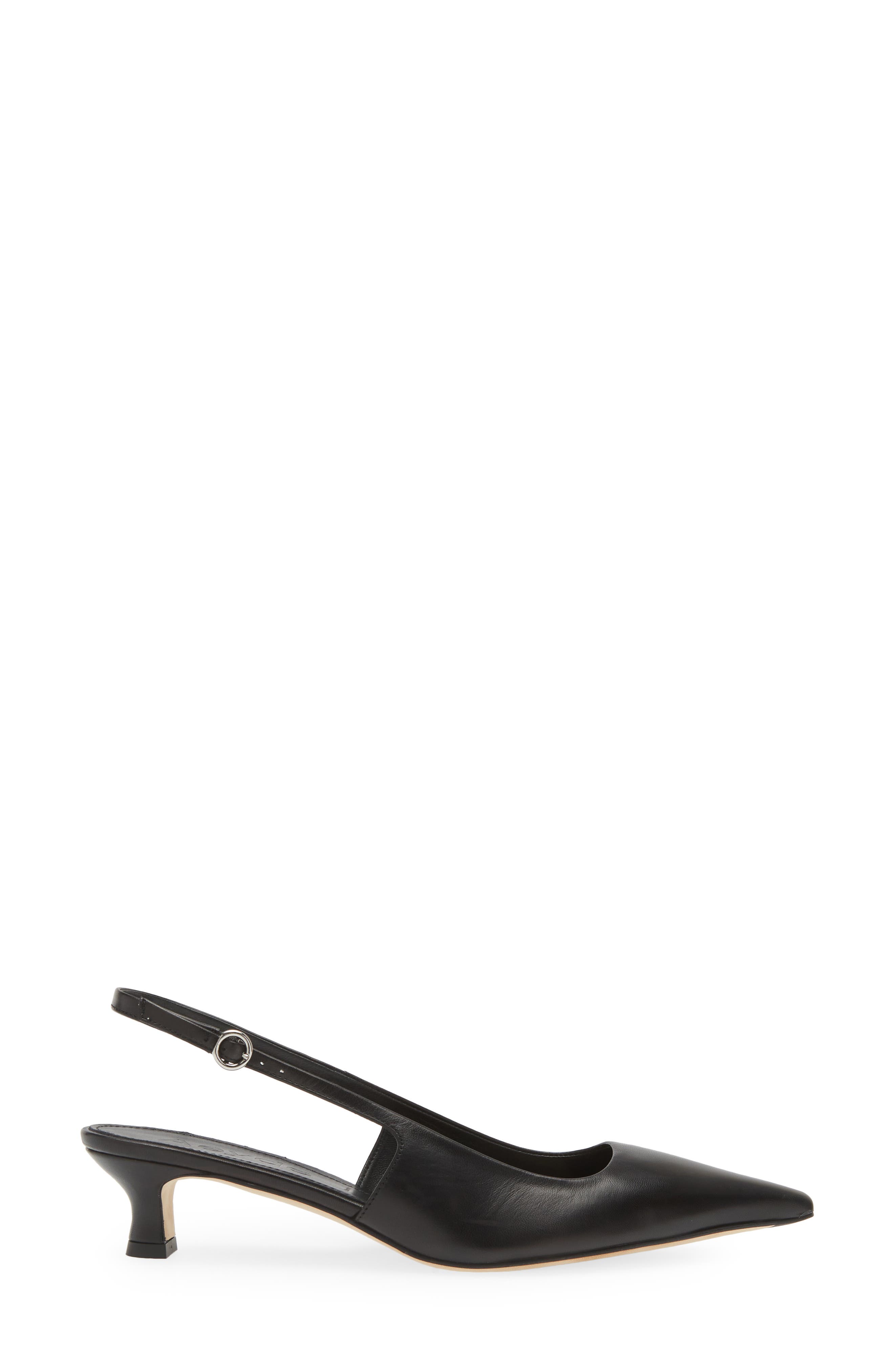 aeyde Catrina Kitten Heel Slingback Pump, Alternate, color, 