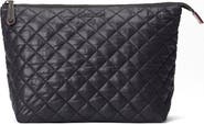 MZ Wallace Large Zoey Quilted Nylon Cosmetics Case