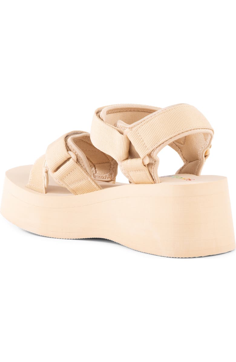 Seychelles Serenade Platform Wedge Sandal, Alternate, color, Beige