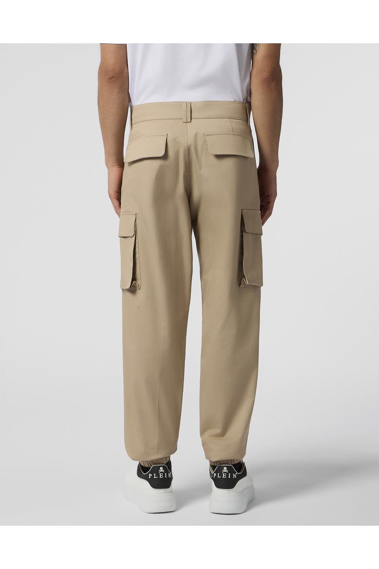 Straight Cargo Trousers Men, Alternate, color, beige
