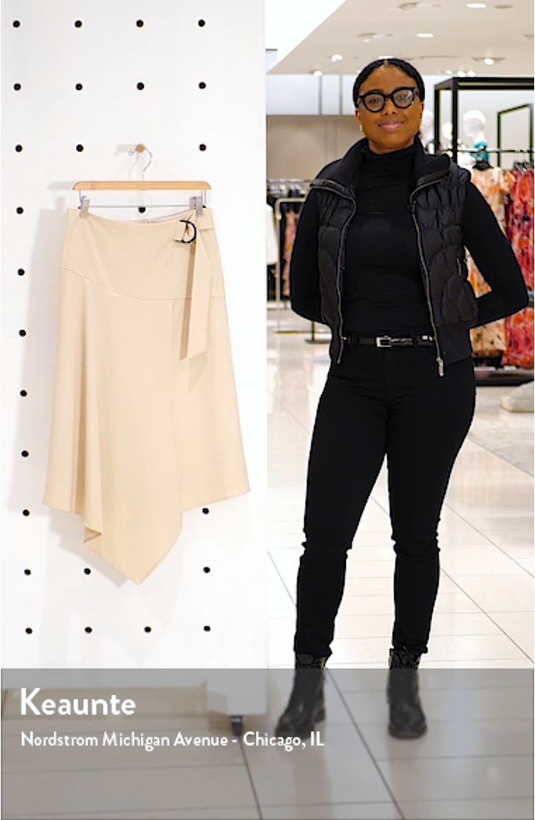 Belted Asymmetrical Skirt, sales video thumbnail
