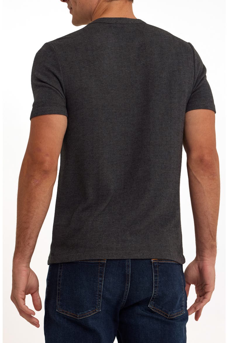 Gil Short Sleeve Sweater, Alternate, color, BLACK
