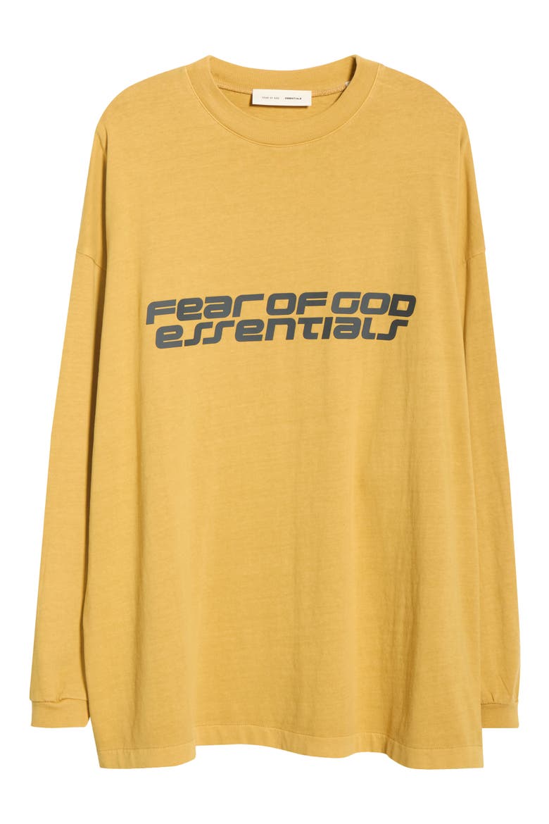 '90s Long Sleeve Logo Graphic T-Shirt, Alternate, color, CANYON