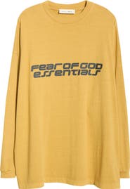 Fear of God Essentials '90s Long Sleeve Logo Graphic T-Shirt