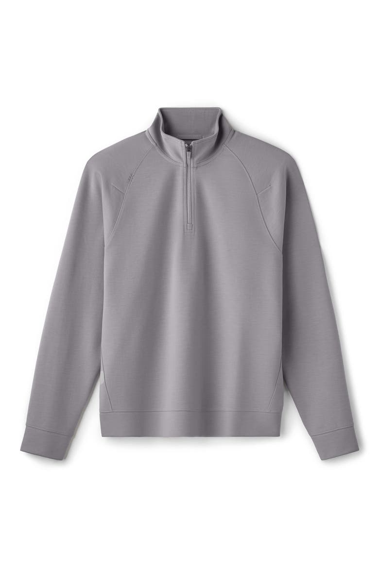 Dreamstate Quarter Zip Pullover, Alternate, color, STEEL GRAY