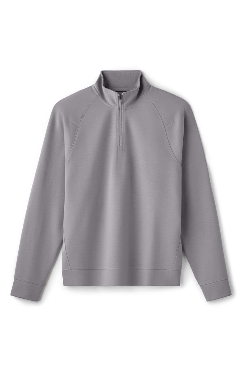 Rhone Dreamstate Quarter Zip Pullover, Alternate, color, Steel Gray