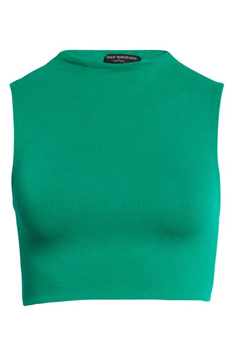 The NW Sleeveless Crop Top