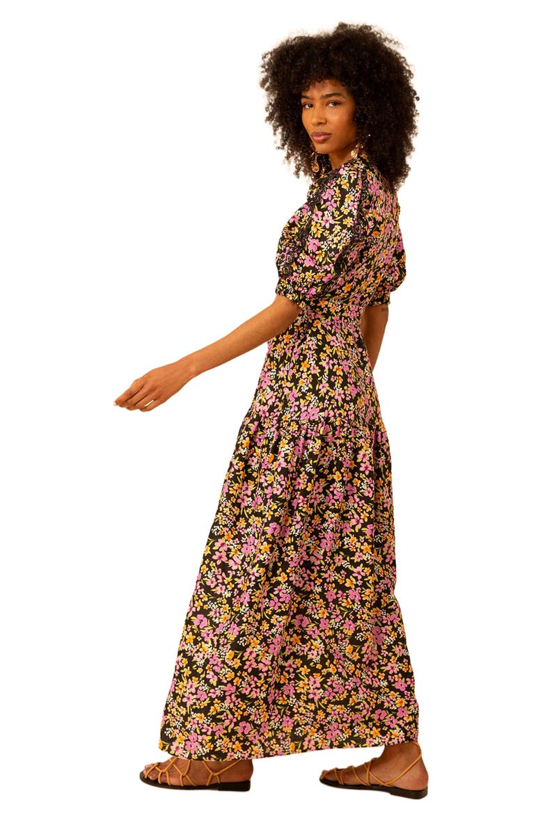 Hale Bob Hayden Linen Maxi Dress, Alternate, color,