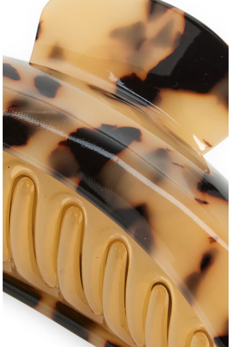 Jumbo Heirloom Claw Hair Clip, Alternate, color, BLONDE TORTOISE