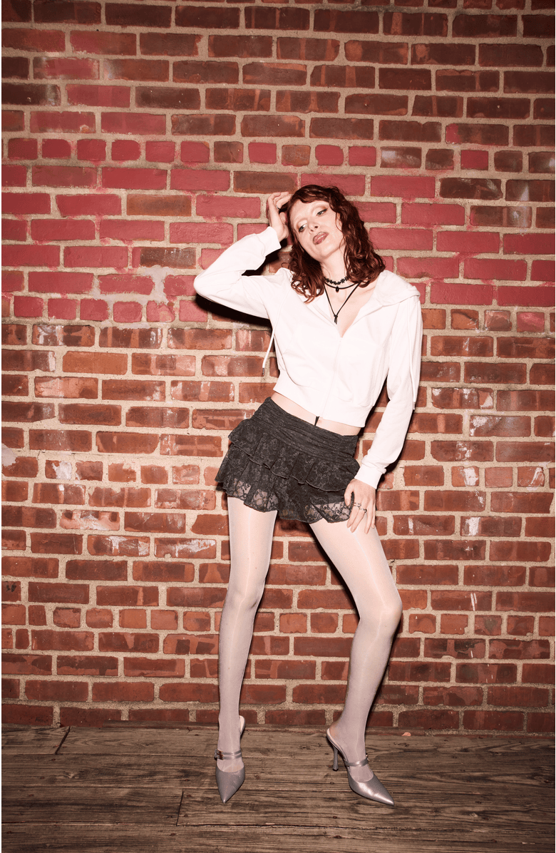 LECHERY<sup>®</sup> 3 Pairs of Glossy Semi-Opaque Tights, Alternate, color, Grey