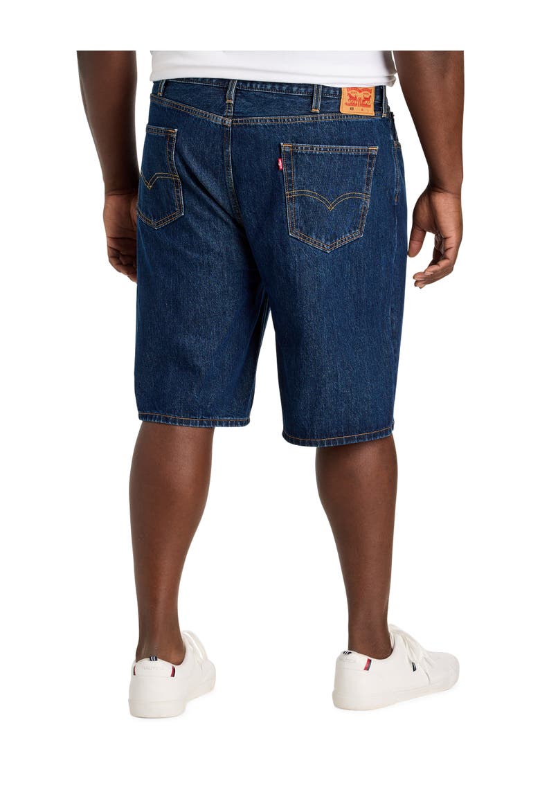 Big & Tall  469 Loose-Fit Denim Shorts V1, Alternate, color, ACTIVE RUN
