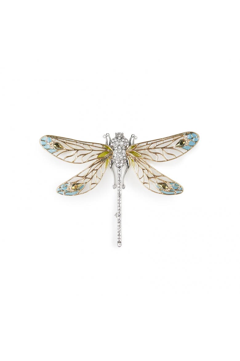 Dragonfly Brooch, Main, color, Dragonfly
