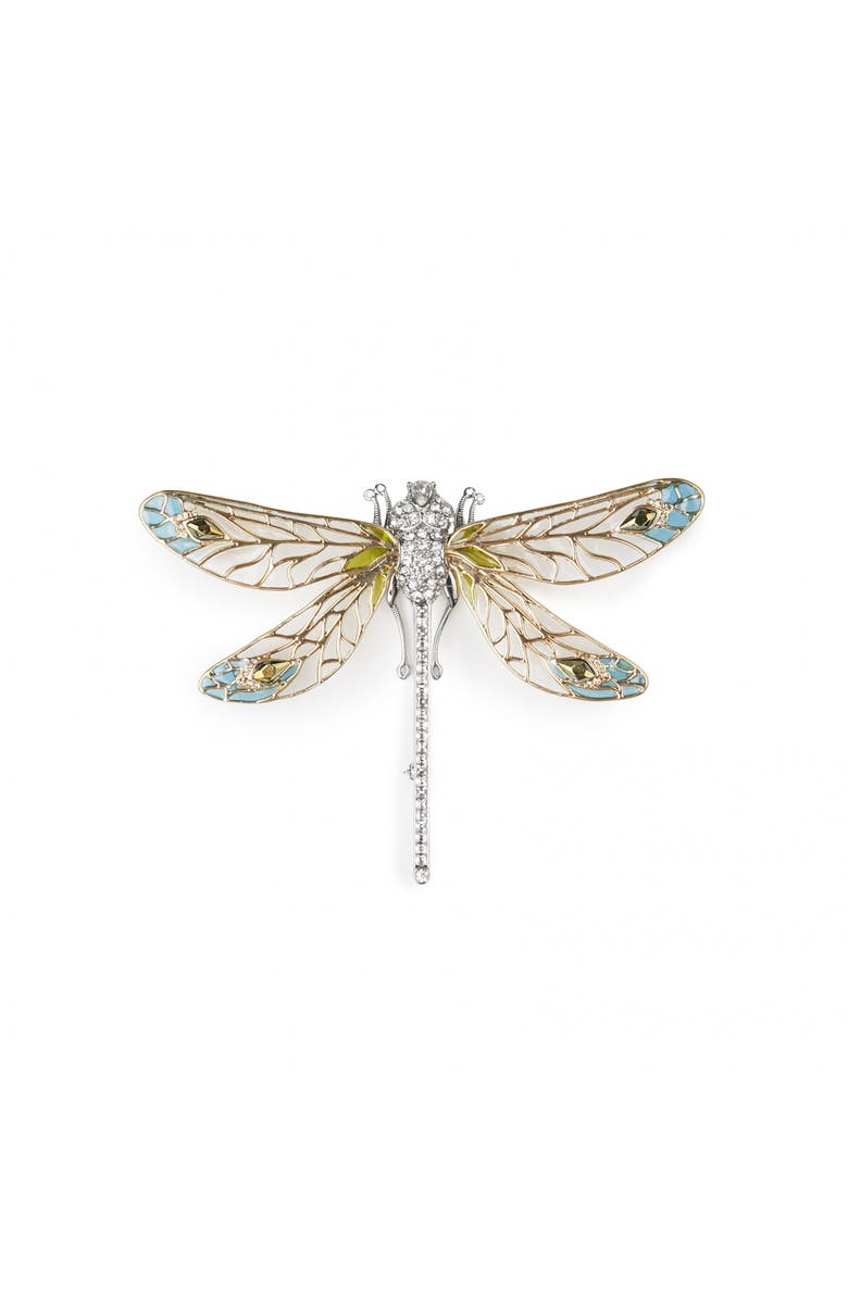 Bill Skinner Studio Dragonfly Brooch, Main, color, Dragonfly