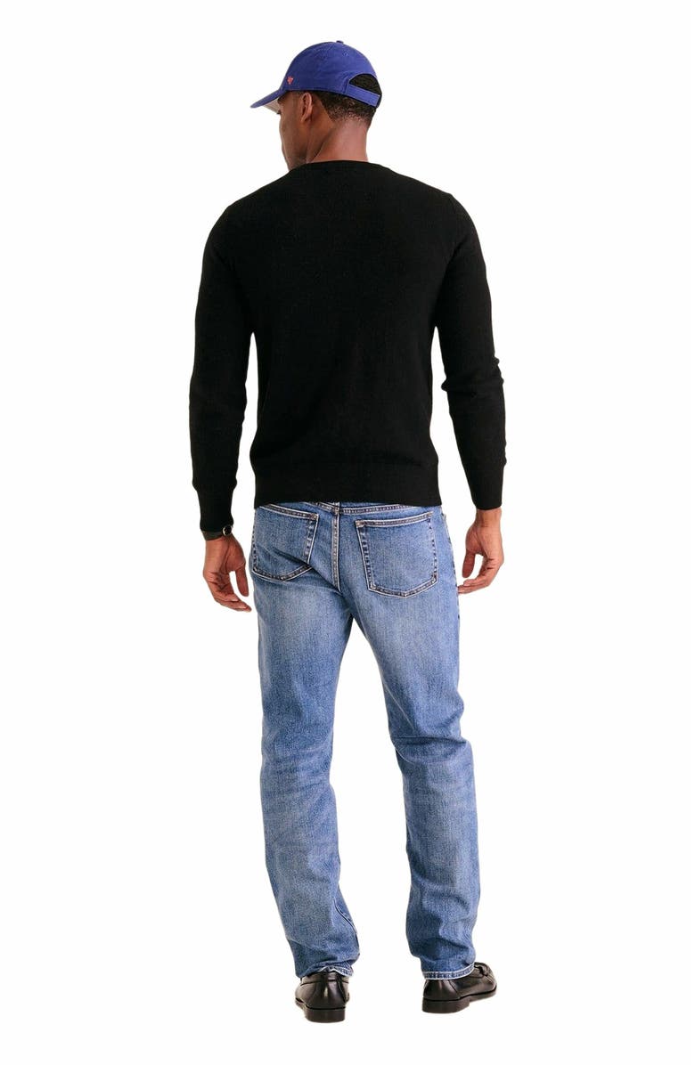 NAADAM The Original Cashmere Sweater, Alternate, color, Black