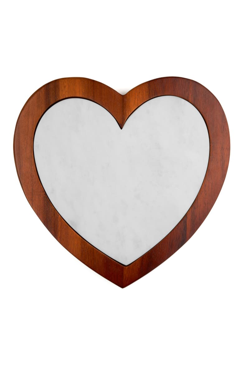 Eat Your Heart Out Cutting Board Set, Alternate, color, BROWN