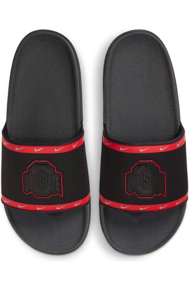 Nike Men's Nike Ohio State Buckeyes Team Off-Court Slide Sandals, Alternate, color,