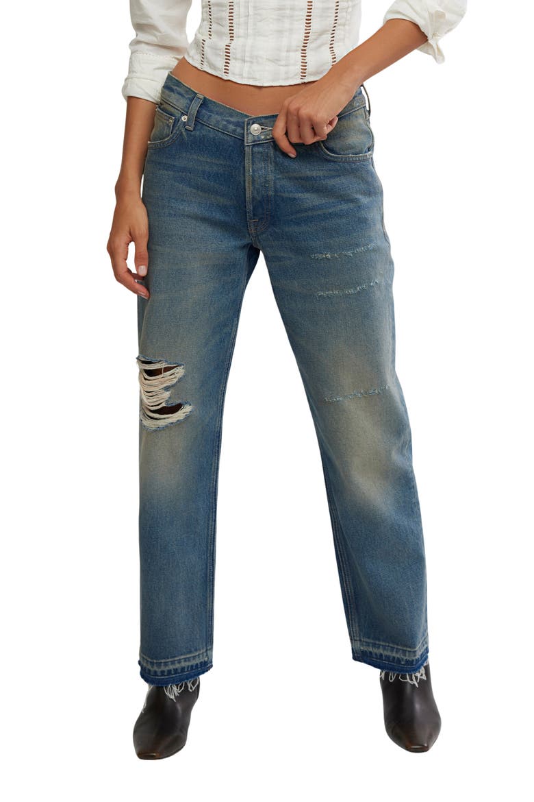 Up All Hours Slim Fit Jeans, Main, color, BLUE DELPHINIUM