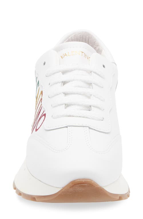 Valentino By Mario Valentino Reginal Sneaker In White