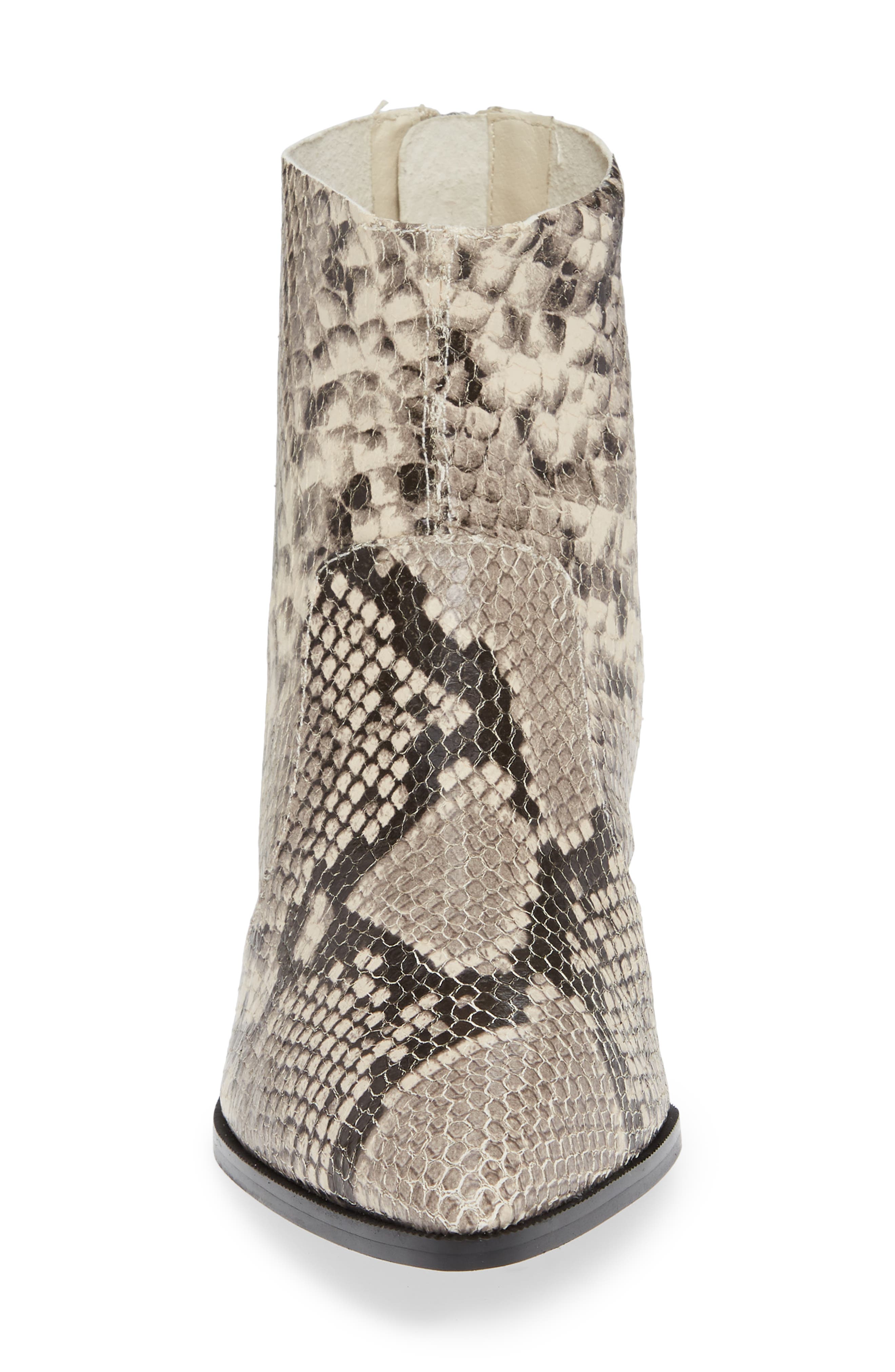 Café Boot, Alternate, color, NATURAL SNAKE