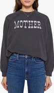 MOTHER The Biggie Concert Cotton Graphic Sweatshirt