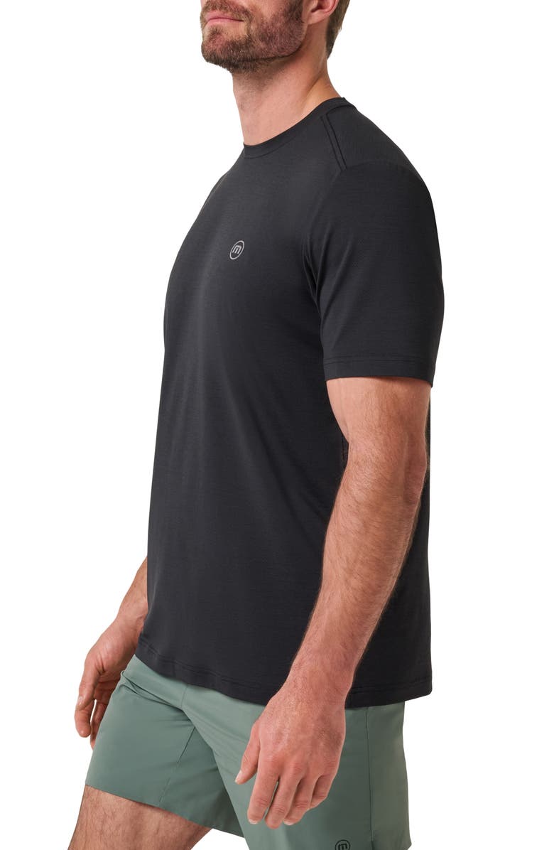 TravisMathew Heater Pro Active T-Shirt, Alternate, color, Black