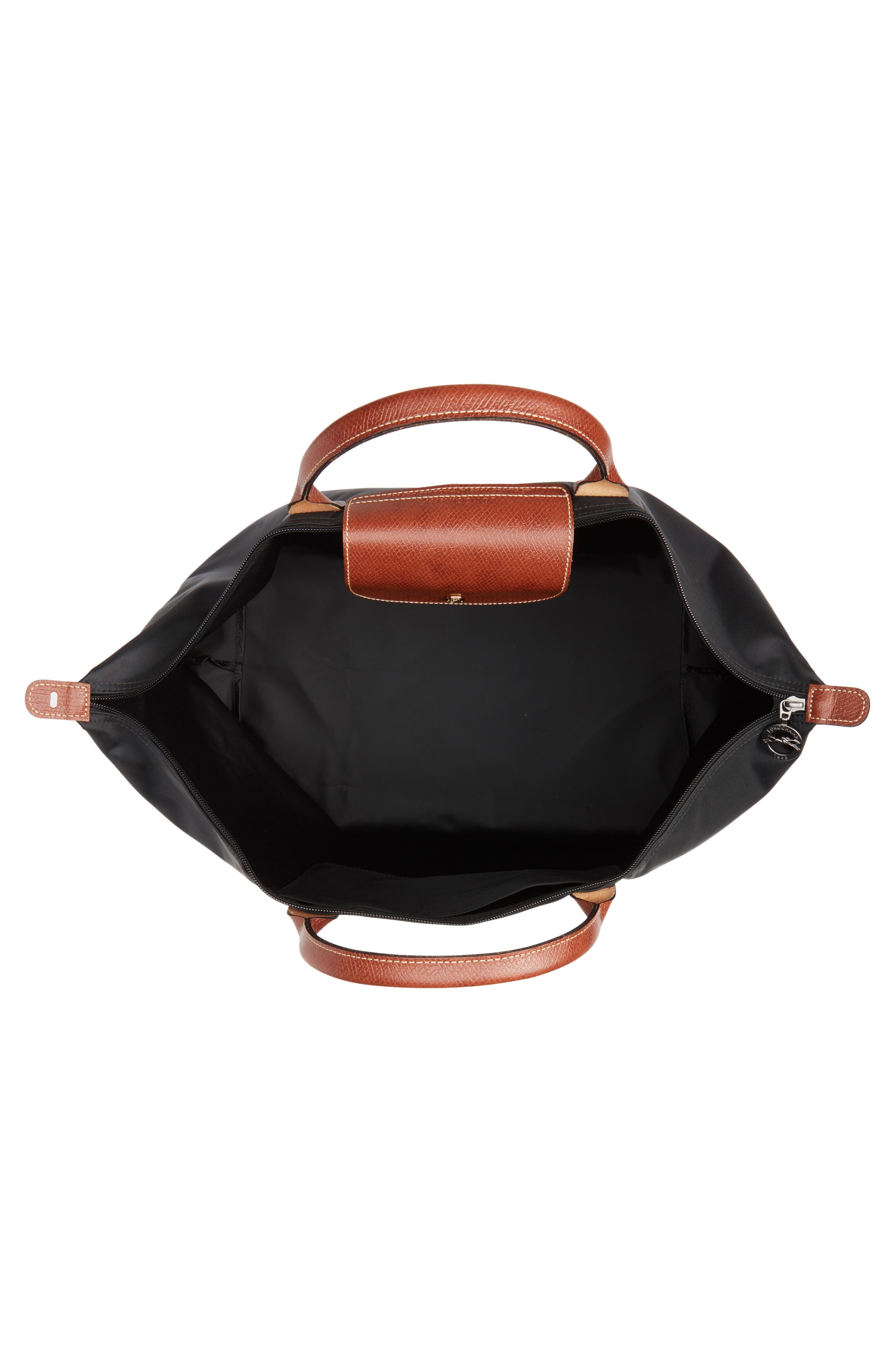Longchamp Large Le Pliage Original Travel Bag, Alternate, color, Black