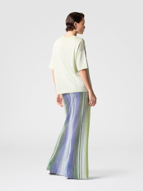 Missoni Sequined Striped Wide-leg Pants In Multicoloured