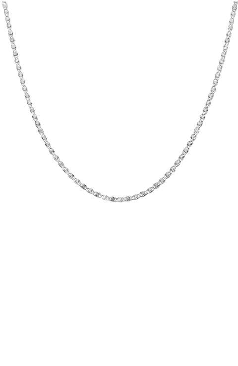 Valentina Sterling Silver Chain Necklace
