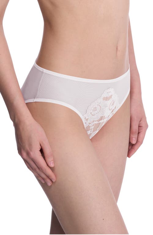 Natori Peony Hipster Brief In Light Ivory