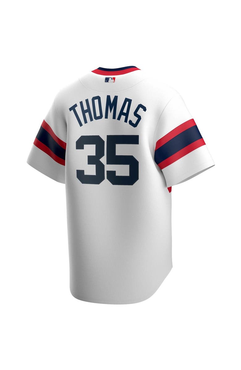 Nike Men's Nike Frank Thomas White Chicago White Sox Home Cooperstown Collection Player Jersey, Alternate, color, White