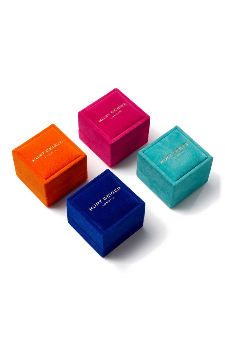 Kurt Geiger London Oval Cabochon 
Crystal Cocktail Ring, Alternate, color, 