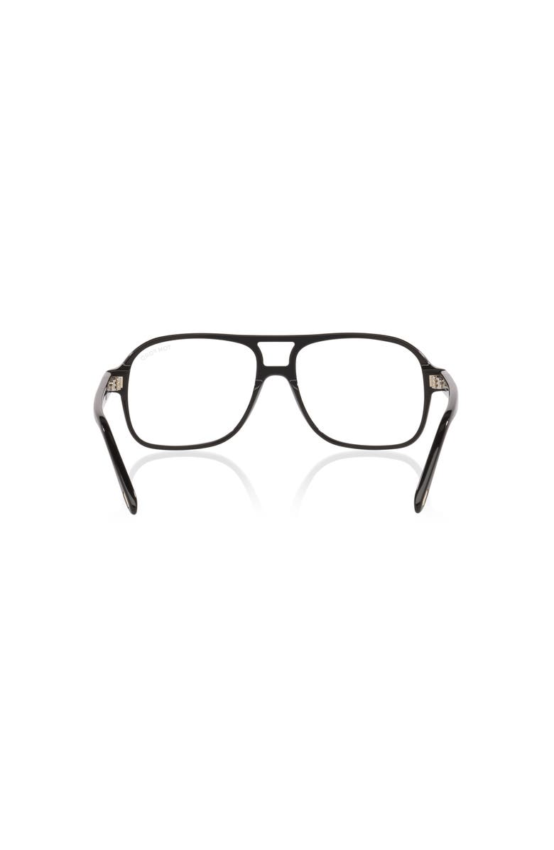 TOM FORD 58mm Pilot optical glasses, Alternate, color, Black