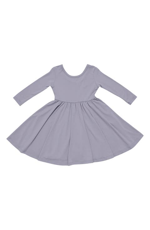 Kids' Haze Long Sleeve Twirl Dress (Baby & Toddler)