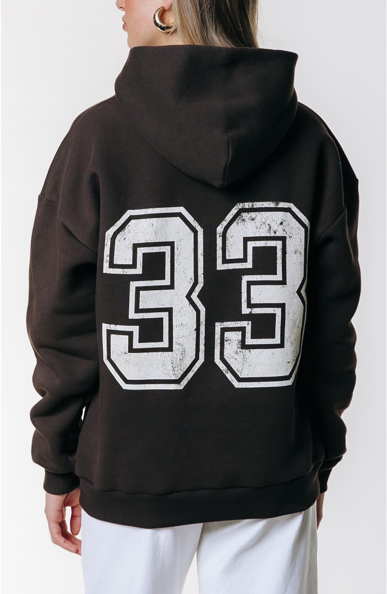 Colourful Rebel Rebel 33 Clean Hoodie, Alternate, color, Brown